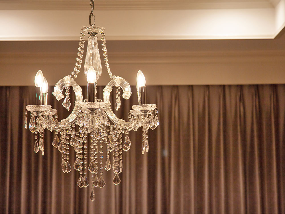 照明器具クリーニング画像